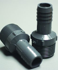 Red. Male Adapter 1-1/4"x1" MIPTxI