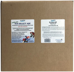 24 lb Koi Select MD ASF Premium Koi Food 5.5mm