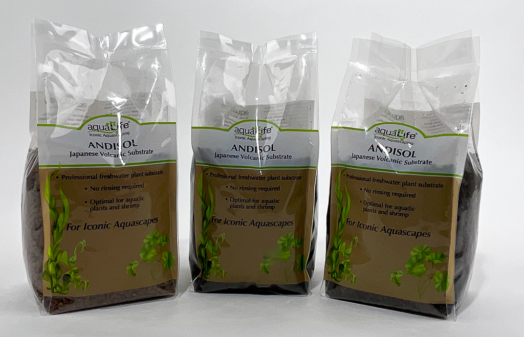 aquaLife ANDISOL 3L Fine Black Japanese Volcanic Substrate Soil price is per 3L bag 8/cs - Image 6