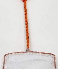 aquaLife 5" Aquarium Fish Net Orange & White