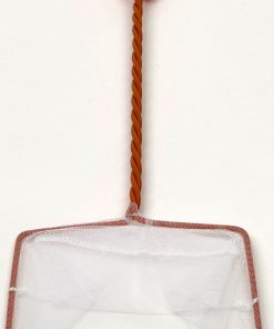 aquaLife 6" Aquarium Fish Net Orange & White