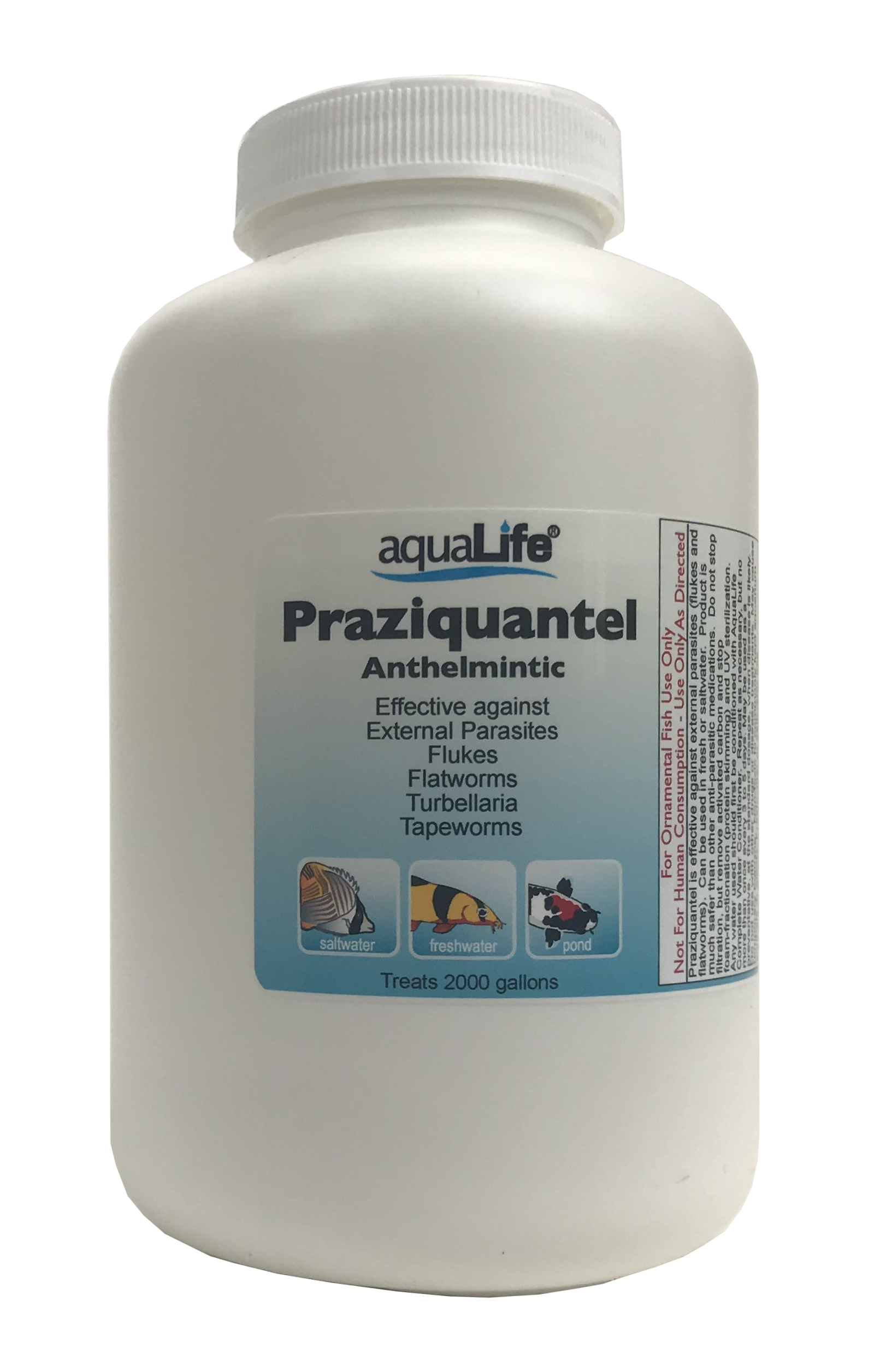 Praziquantel - Treats 2,000 Gallons