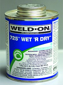 Wet R Dri PVC Cement Pint