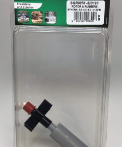 Rotor, Shaft & Bearing 3.5-4.0-5.0 pro 1500 1900 120/60Hz  Syncra Impeller & Rubber bearing