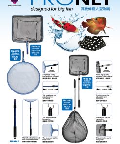 Pro Pond Net Triangle 13 3/4" x 15 3/4" Telecsoping Hnadle 30-50" - Image 2